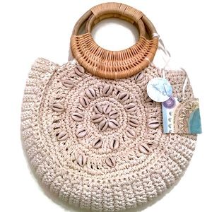 Sigrid Olsen Handcrafted Crocheted Boho Handbag